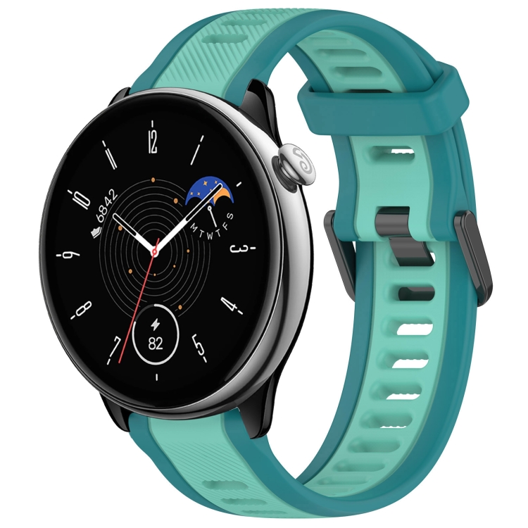Para Amazfit GTR Mini Correa de reloj de silicona texturizada de
