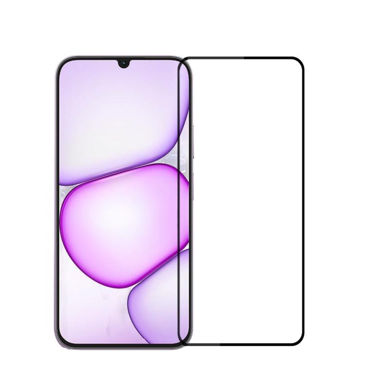 

For Realme C100 4G / 5G PINWUYO 9H 2.5D Full Screen Tempered Glass Film(Black)