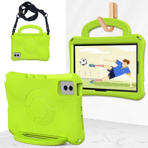 For Xiaomi Pad 6 / Pad 6 Pro Handle Football Shaped EVA Shockproof Tablet Case(Grass Green)