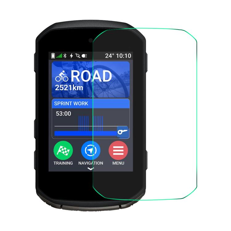 

For Garmin Edge 850 / 550 ENKAY Hat-Prince 0.2mm 9H Tempered Glass Screen Protector Watch Film