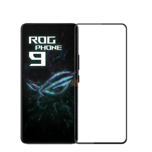 

For Asus ROG Phone 9 Pro / Zenfone 12 Ultra PINWUYO 9H 3D Curved Full Screen Explosion-proof Tempered Glass Film(Black)