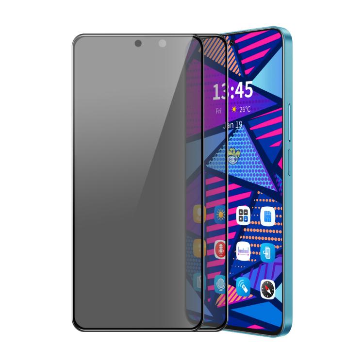 

For OPPO Reno13 F 4G / 5G 2pcs ENKAY Hat-Prince 28 Degree Anti-peeping Privacy Silk Print Tempered Glass Film