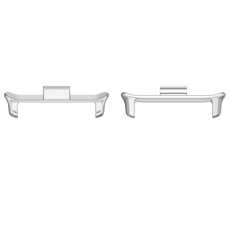 

For vivo Watch GT 22mm 1 Pair Metal Watch Band Connector(Silver)