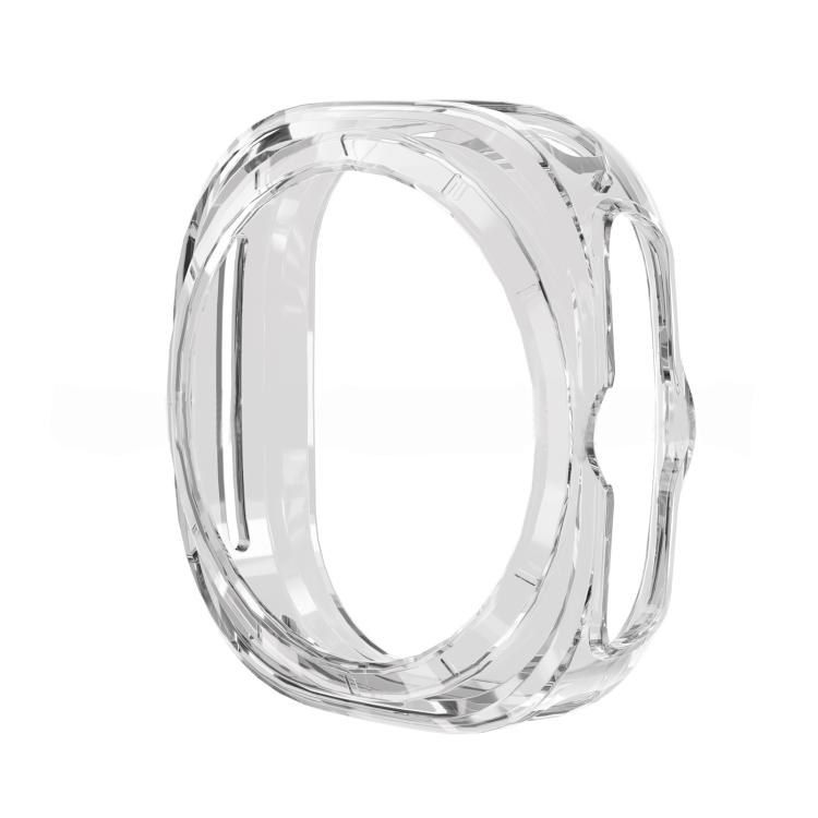 

For Samsung Galaxy Watch 7 47mm Full Coverage TPU Electroplated Watch Protective Case(Transparent)