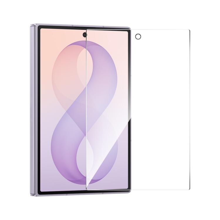 For Galaxy Z Fold8 5G Outer Screen ENKAY 9H Big Arc Edge High Aluminum-silicon Tempered Glass Film