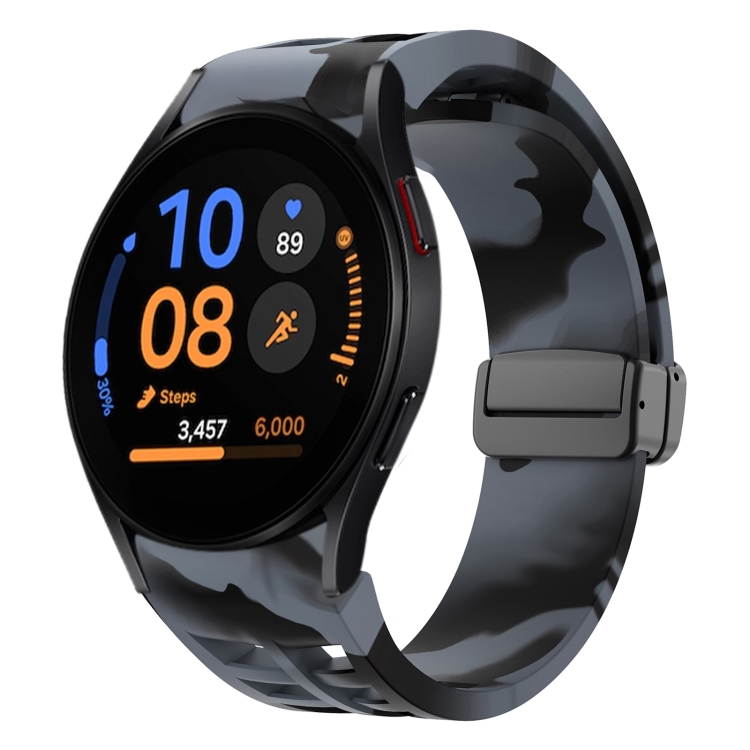 Fof Samsung Galaxy Watch FE 40mm Richard Magnetic Folding Black