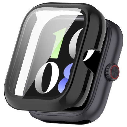 

For vivo iQOO Watch GT PC + Tempered Film Integrated Watch Protective Case(Black)