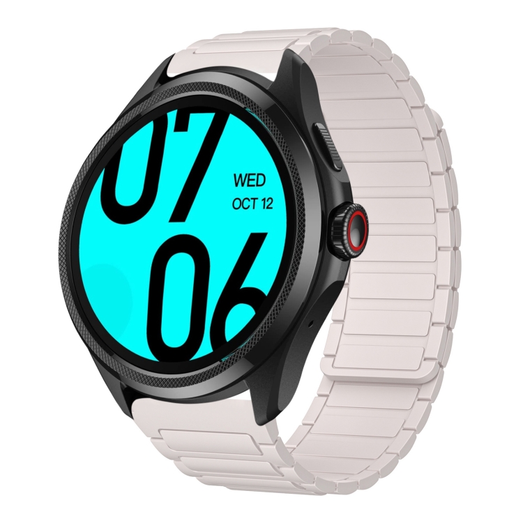 Dây đeo đồng hồ silicon từ tính hình chữ I Ticwatch Pro 22mm