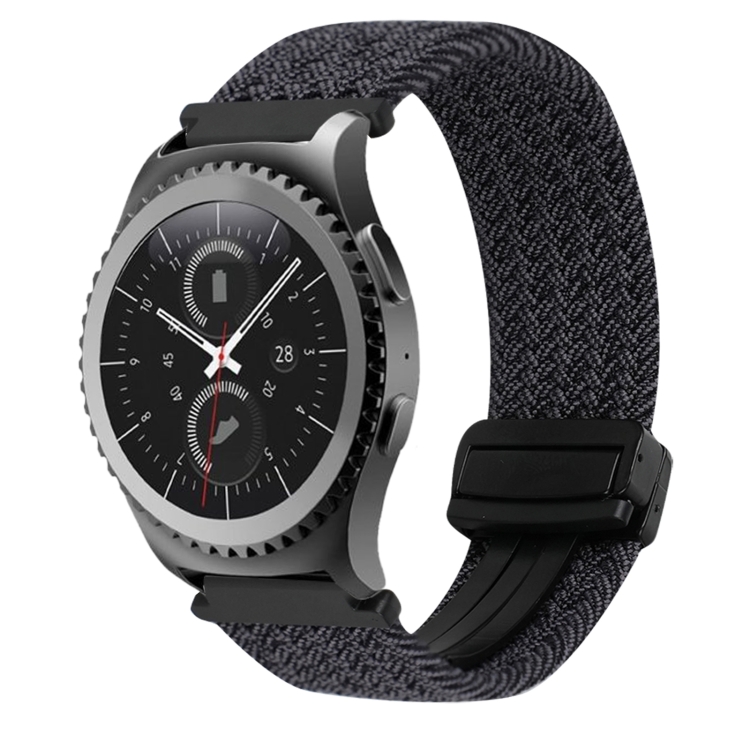 Correa de reloj trenzada con hebilla magnética para Samsung Gear
