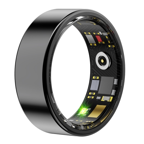 R11M SIZE 7 Smart Ring, Support Heart Rate / Blood Oxygen / Sleep / Multiple Sports Modes(Black)