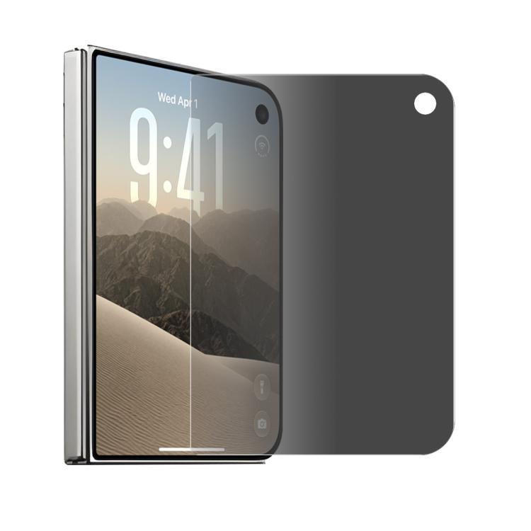 For iPhone Duo Outer Screen ENKAY Hat-Prince 28 Degree Anti-peeping Privacy Tempered Glass Film