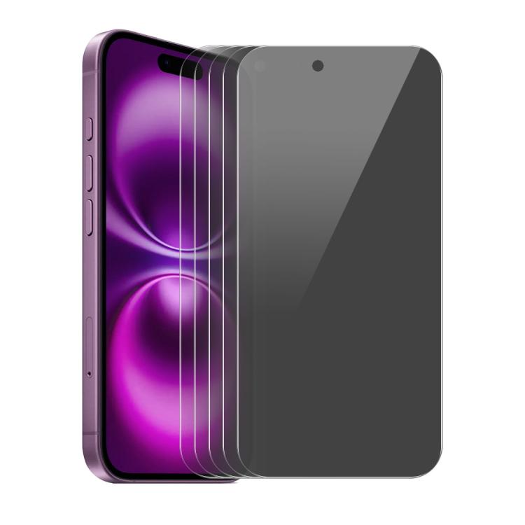 

For iPhone 17 Air 5pcs ENKAY Hat-Prince 28 Degree Anti-peeping Privacy Tempered Glass Film