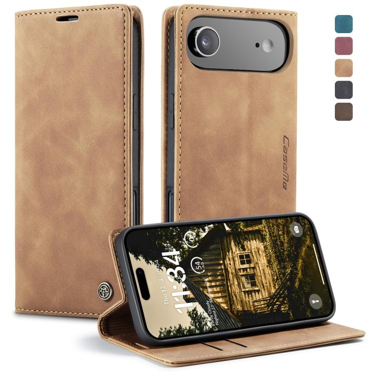 For iPhone Air CaseMe 013 Multifunctional Horizontal Flip Leather Phone Case(Brown)