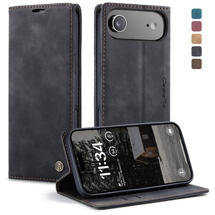 

For iPhone Air CaseMe 013 Multifunctional Horizontal Flip Leather Phone Case(Black)