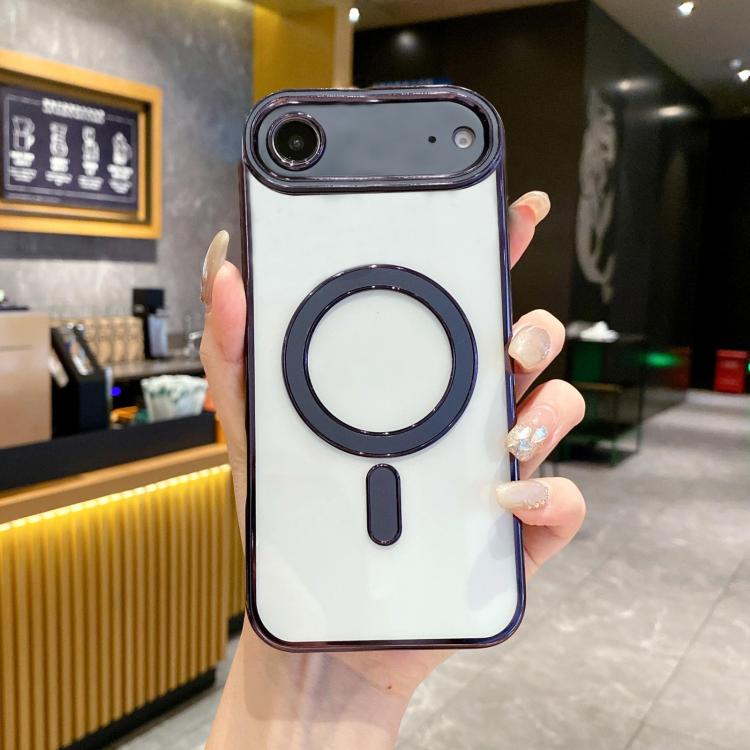 

For iPhone 17 Air Imitation Original Magsafe TPU Phone Case(Black)