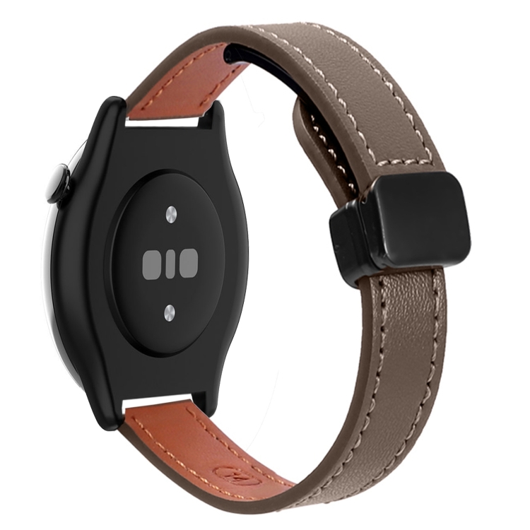 Brown Leather Strap Amazfit Gtr Replacement Strap Tawny Amazfit