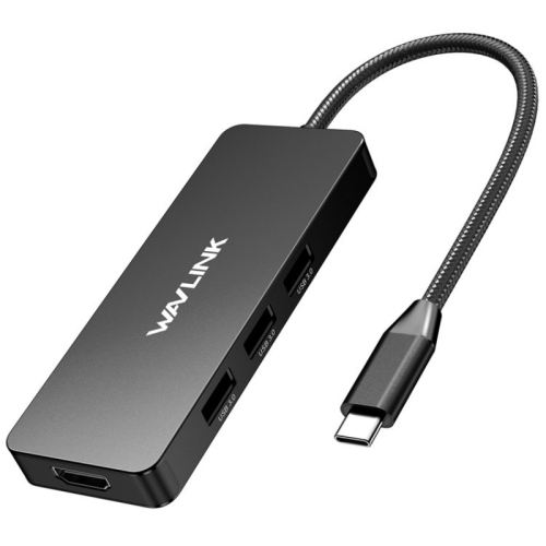 

WAVLINK UHP3416 7-in-1 PD100W Charging SD / TF Card Reader 4K HD Type-C Docking Station(Black)