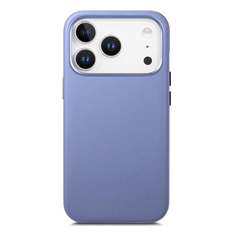 

For iPhone 17 Pro Electroplated Metal Button MagSafe Phone Case(Blue)