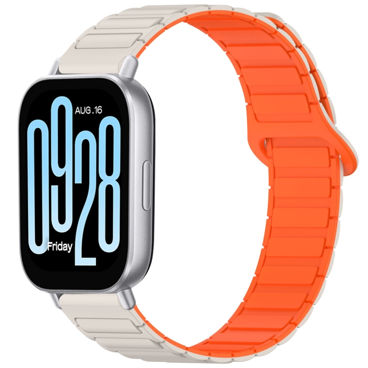 For Redmi Watch Active Two Color Magnetic Buckle Silicone Watch