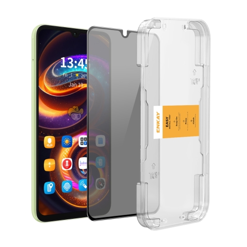 

For Xiaomi Redmi 14R / 14C ENKAY Easy Install Anti-peeping Privacy Tempered Glass Film