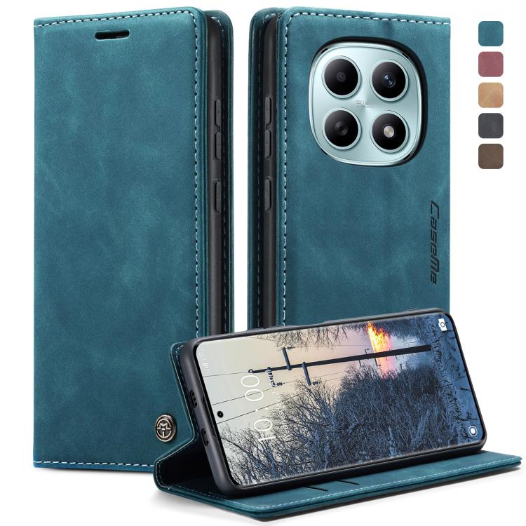 

For Redmi Note 15 4G / 5G Global 164mm CaseMe 013 Multifunctional Horizontal Flip Leather Phone Case(Blue)