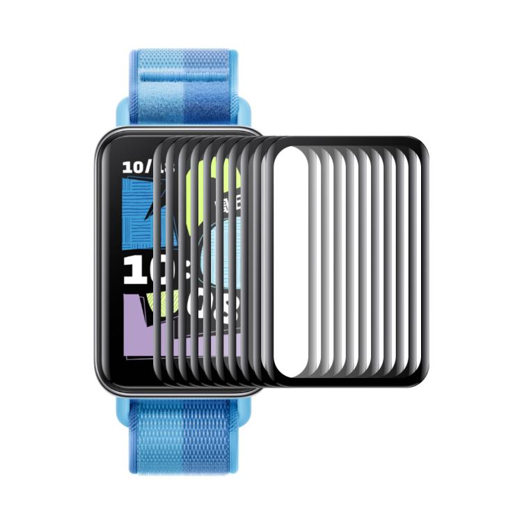 

For Honor Band 10 10pcs ENKAY 3D Full Coverage Soft PC Edge PMMA HD Screen Film