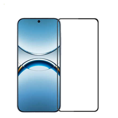 

For OPPO Find X8 MOFI 9H 3D Explosion-proof Curved Screen Tempered Glass Film(Black)