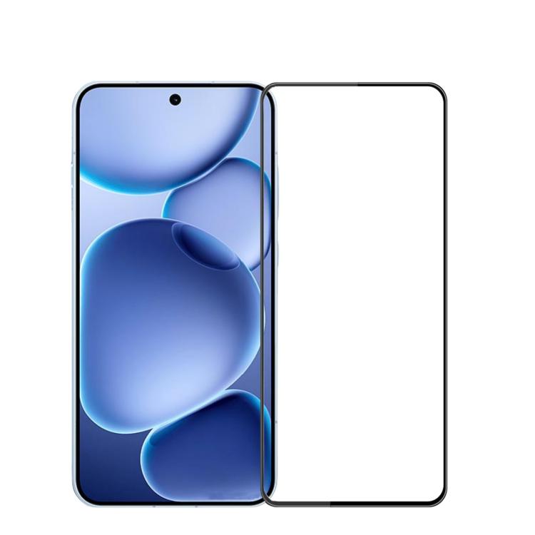 

For OPPO Find X8s MOFI 9H 3D Explosion-proof Curved Screen Tempered Glass Film(Black)
