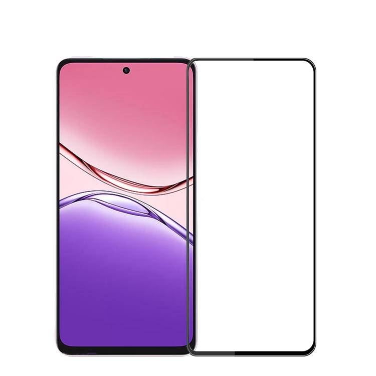 

For OPPO A5 Pro 4G / 5G Global MOFI 9H 3D Explosion-proof Curved Screen Tempered Glass Film(Black)