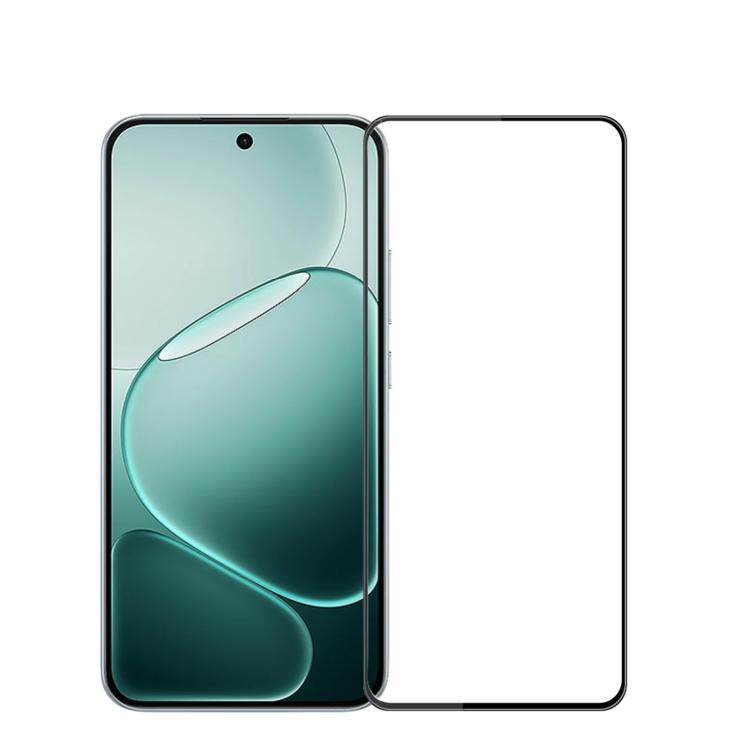 

For OPPO A6 Pro 4G / 5G MOFI 9H 3D Explosion-proof Curved Screen Tempered Glass Film(Black)