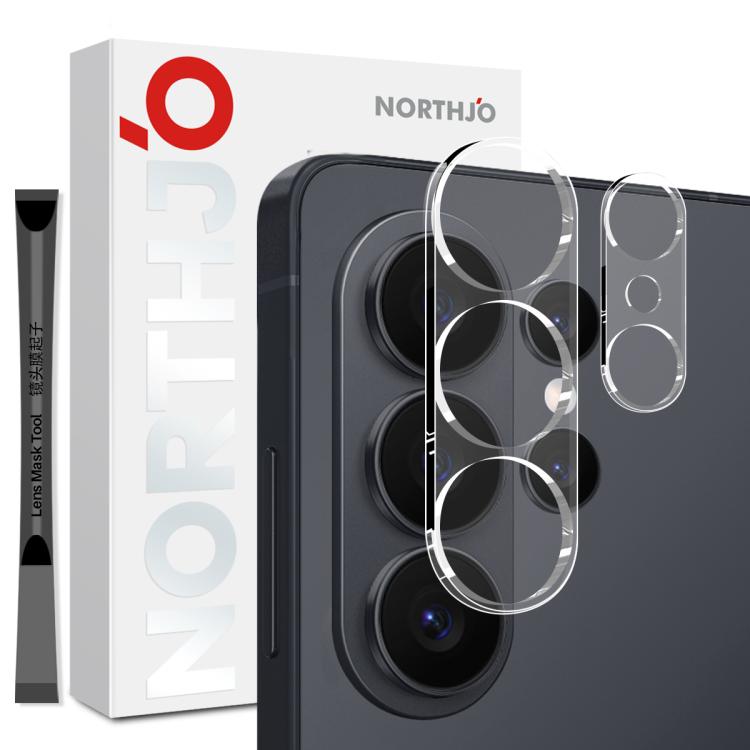 

For Samsung Galaxy S26 Ultra 5G NORTHJO Camera Lens Protector 3D HD Tempered Glass Film(Clear)