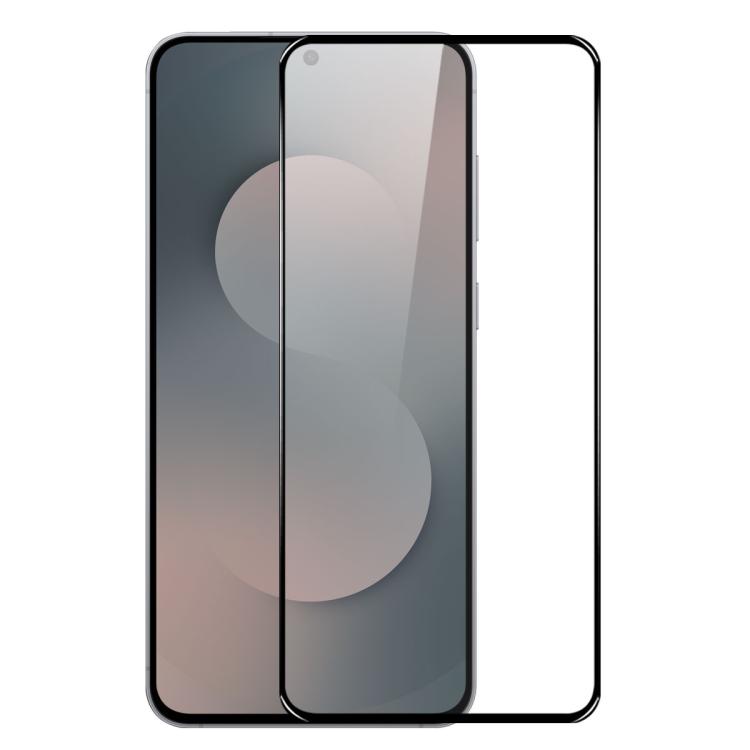 

For Samsung Galaxy S25 FE 5G NORTHJO A++ Screen Full Glue Silk Printing Tempered Glass Film