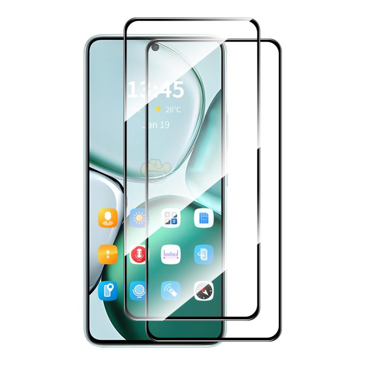 

For Redmi K80 Ultra 2pcs ENKAY Hat-Prince 0.18mm High Aluminum-silicon Tempered Glass Film, Support Ultrasonic Fingerprint Unclock