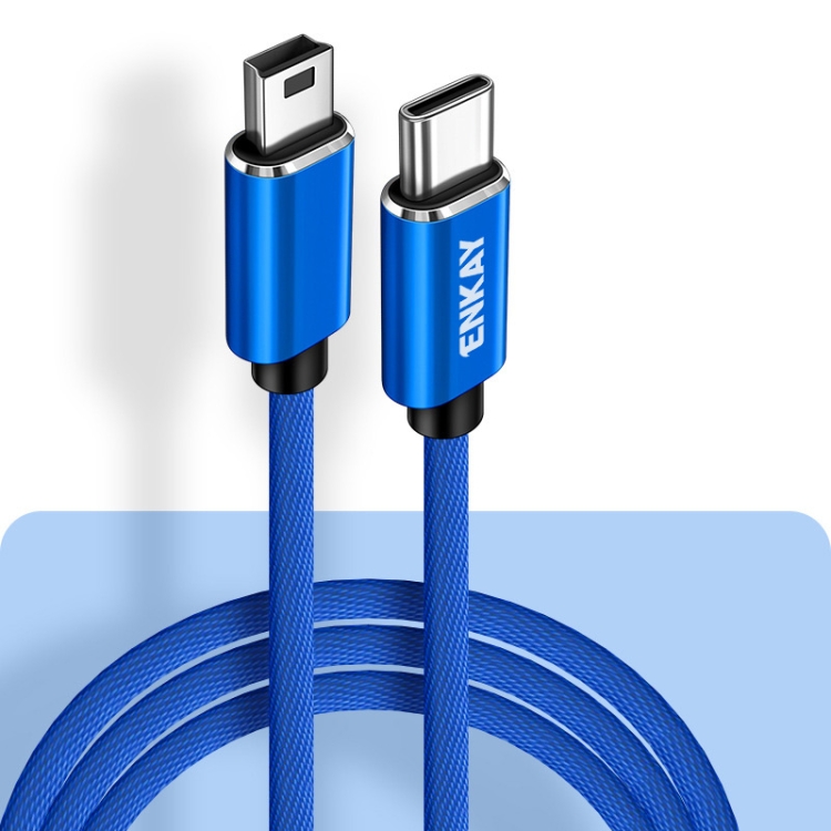 ENKAY ENK-CB169USB C / Type-C to Mini USB 2.0 Charging Cord Data Cable ...