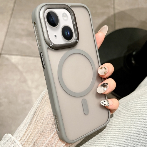 

For iPhone 14 Plus Heat Dissipation MagSafe Shockproof Phone Case(White)