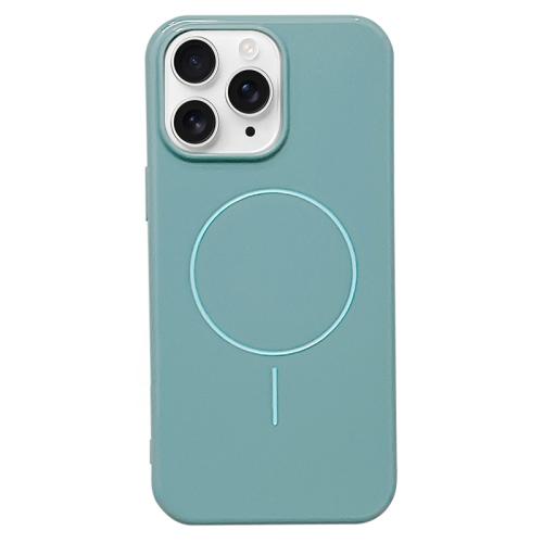 

For iPhone 11 Pro Glossy TPU Shockproof MagSafe Phone Case(Blue)