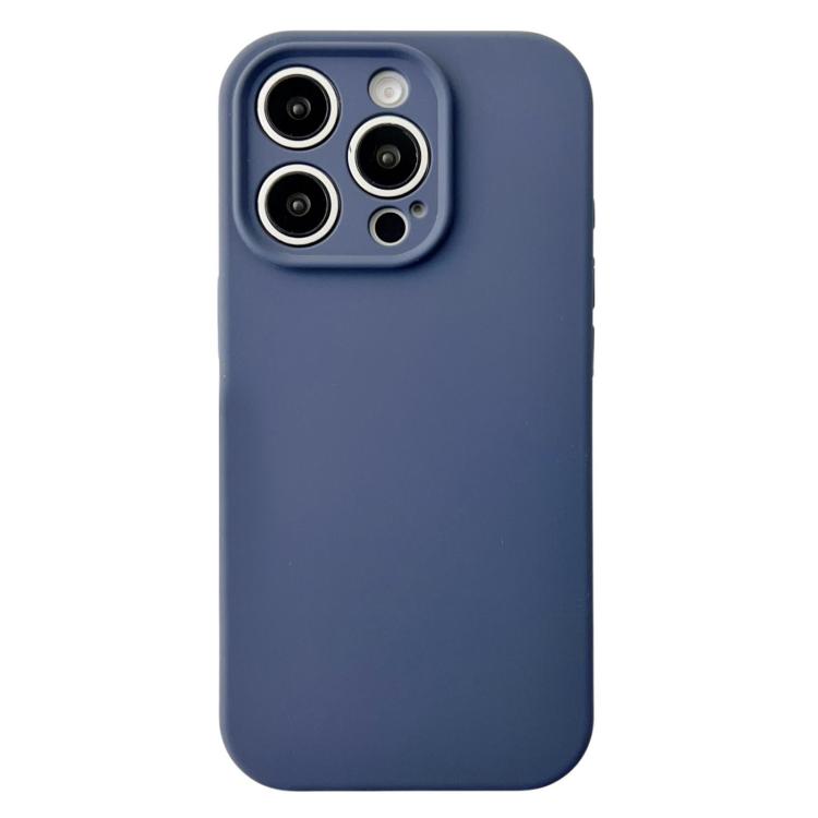 

For iPhone 13 Pro Max PU Hybrid TPU MagSafe IC Chip Phone Case(Dark blue)