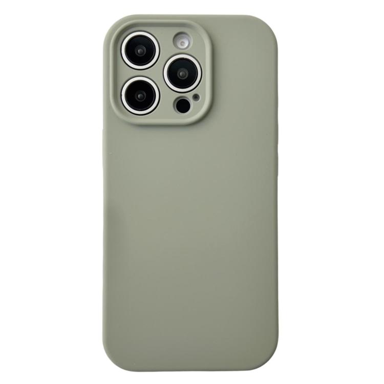 

For iPhone 14 Pro Max PU Hybrid TPU MagSafe IC Chip Phone Case(Grey)