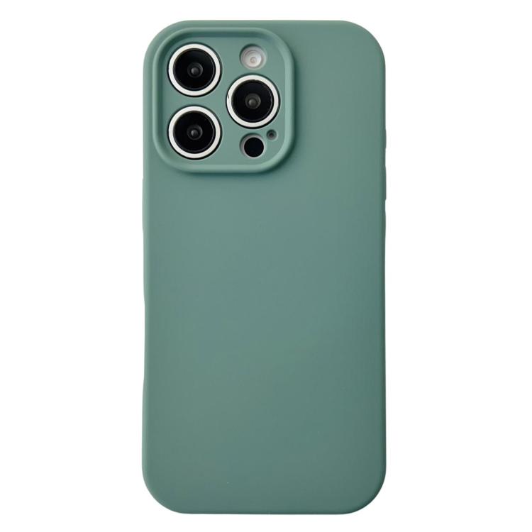 

For iPhone 16 Pro PU Hybrid TPU MagSafe IC Chip Phone Case(Green)