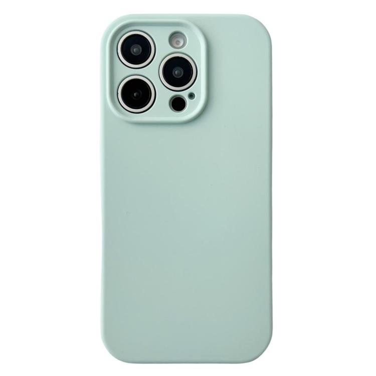

For iPhone 16 Pro PU Hybrid TPU MagSafe IC Chip Phone Case(Light Green)