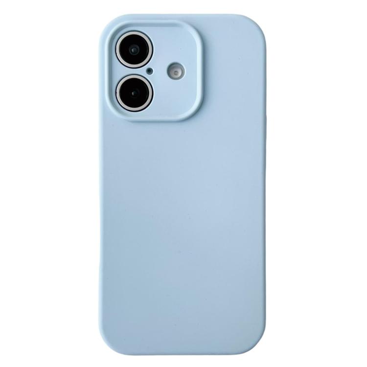

For iPhone 16 PU Hybrid TPU MagSafe IC Chip Phone Case(Blue)