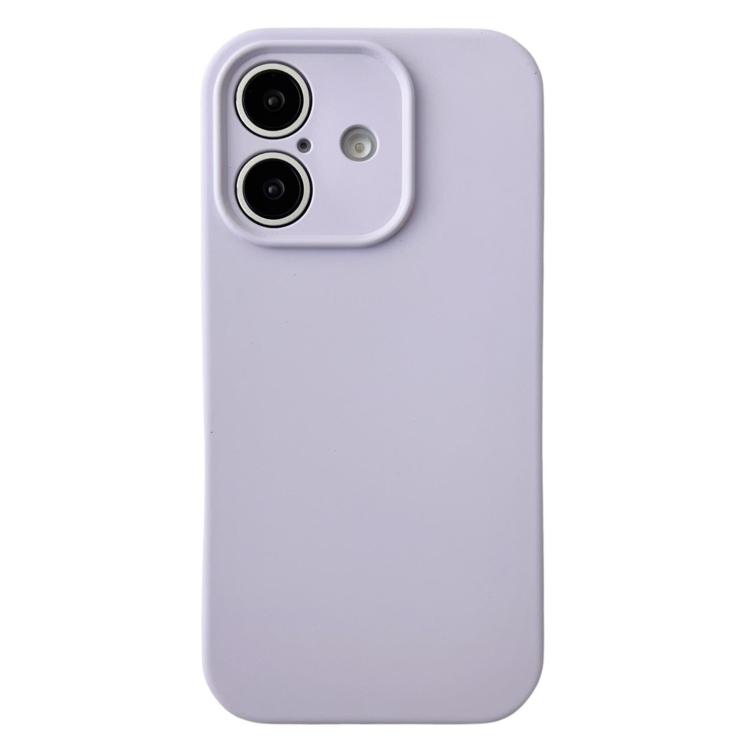 

For iPhone 16 PU Hybrid TPU MagSafe IC Chip Phone Case(Purple)