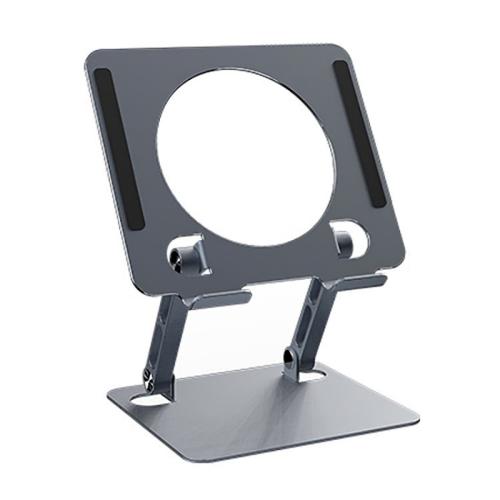 

J23S Folding Height Adjustable Desktop Tablet Metal Cooling Holder(Grey)