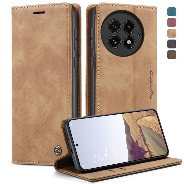 

For OnePlus 13 CaseMe 013 Multifunctional Horizontal Flip Leather Phone Case(Brown)
