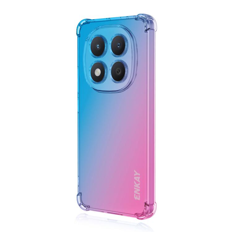

For Redmi Note 15 Pro 5G Global 163.6mm ENKAY Hat-Prince Gradient Airbag TPU Phone Case(Blue Pink)
