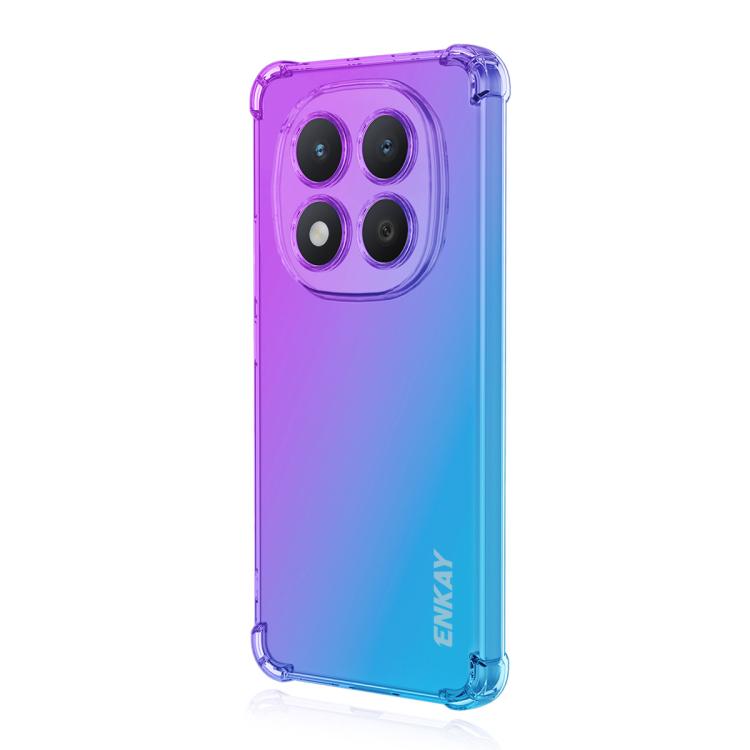 

For Redmi Note 15 Pro 5G Global 163.6mm ENKAY Hat-Prince Gradient Airbag TPU Phone Case(Purple Blue)