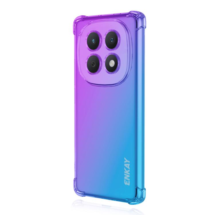 

For Redmi Note 15 4G / 5G Global 164mm ENKAY Hat-Prince Gradient Airbag TPU Phone Case(Purple Blue)