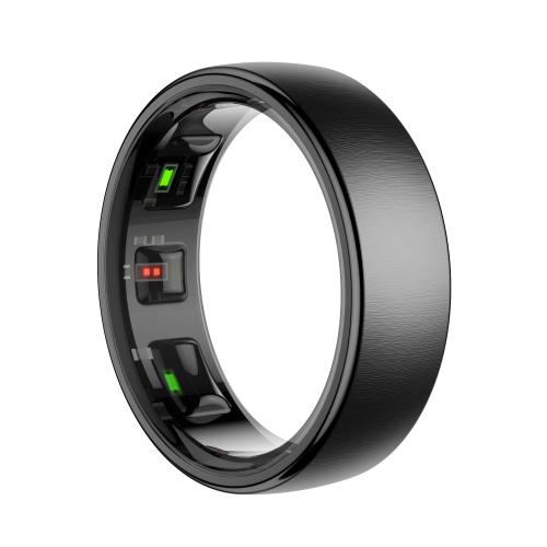 

R10 SIZE 7 Smart Ring, Support Heart Rate / Blood Oxygen / Sleep / Multiple Sports Modes(Black)