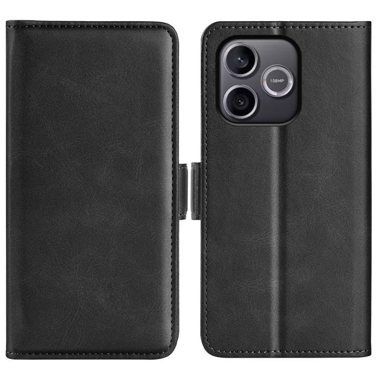 

For Honor 600 Lite Global Dual-side Magnetic Buckle Horizontal Flip Leather Phone Case(Black)