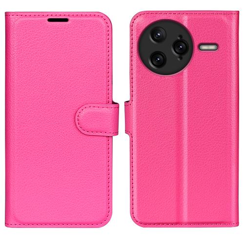 

For Redmi K80 Pro / Poco F7 Ultra Litchi Texture Horizontal Flip Leather Phone Case with Holder(Rose red)